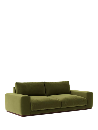 Swoon Denver Large 3 Seater Sofa,, Fern Velvet