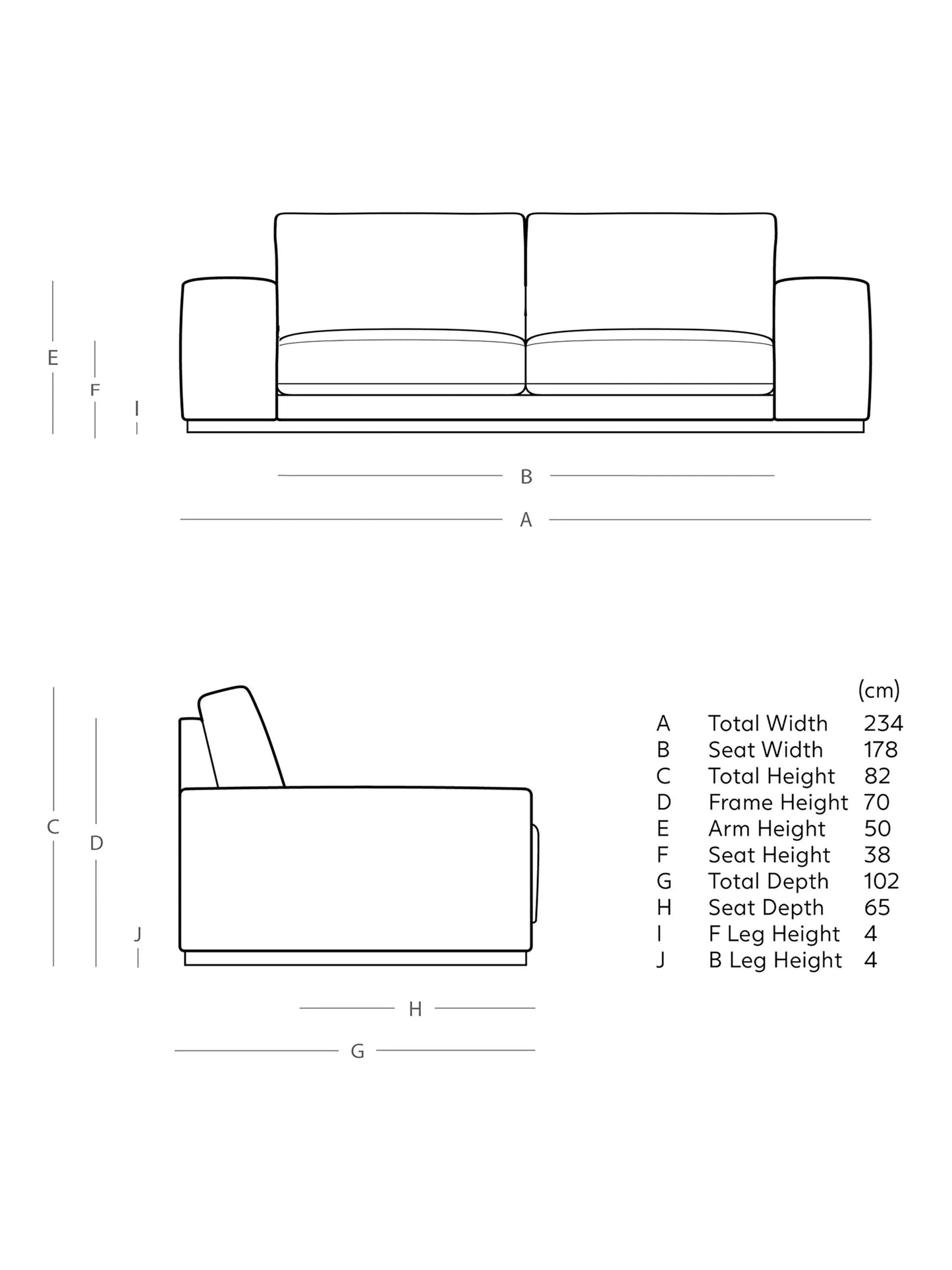 Swoon Denver Large 3 Seater Sofa,, Fern Velvet