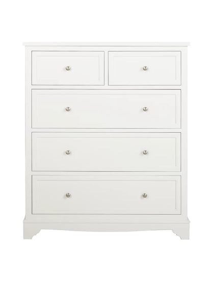 John Lewis St Ives 5 Drawer Chest, White