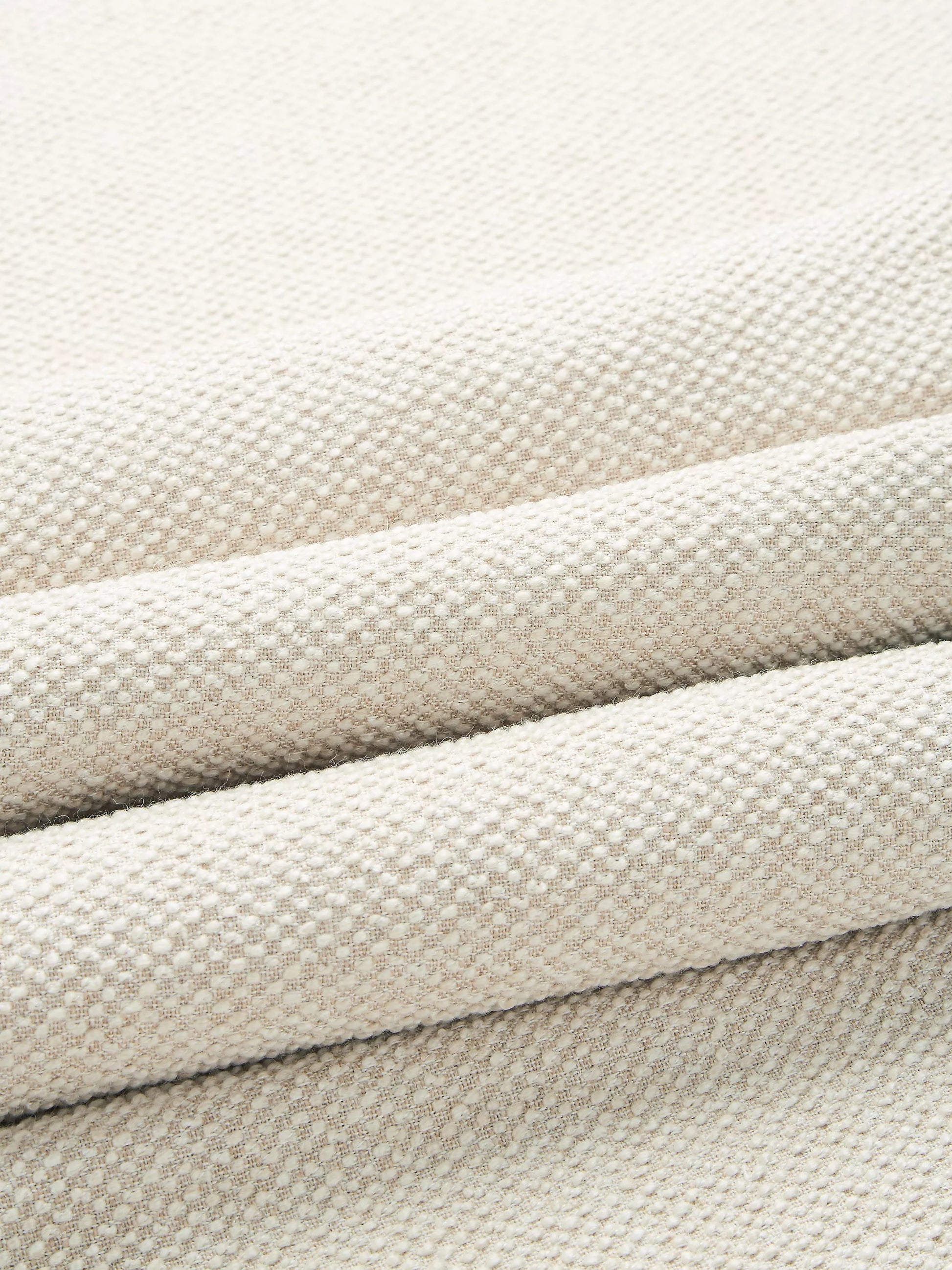 John Lewis Mellow LHF Corner Sofa Twisted Boucle Putty