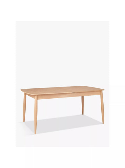 ercol for John Lewis Shalstone 6-8 Seater Extending Dining Table, Oak