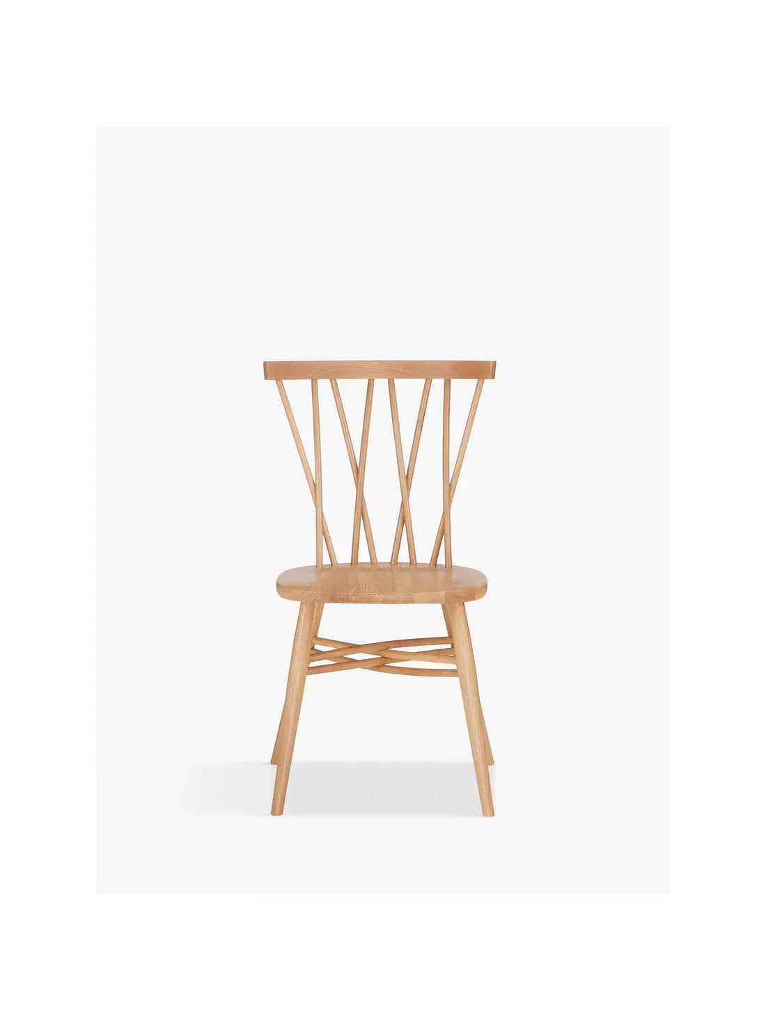 ercol for John Lewis Shalstone Dining Chair, Oak Kitchen