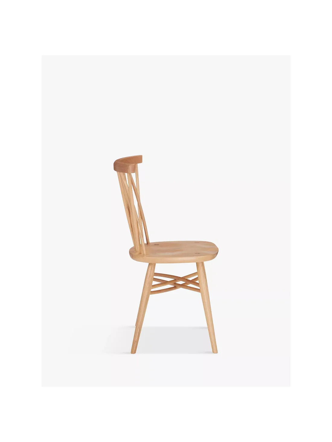 ercol for John Lewis Shalstone Dining Chair, Oak