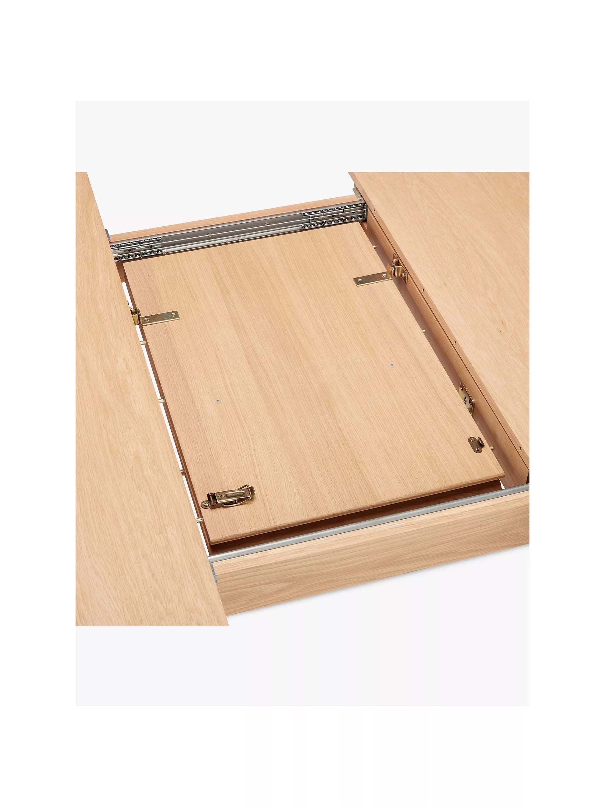 ercol for John Lewis Shalstone 4-6 Seater Extending Round Dining Table, Oak