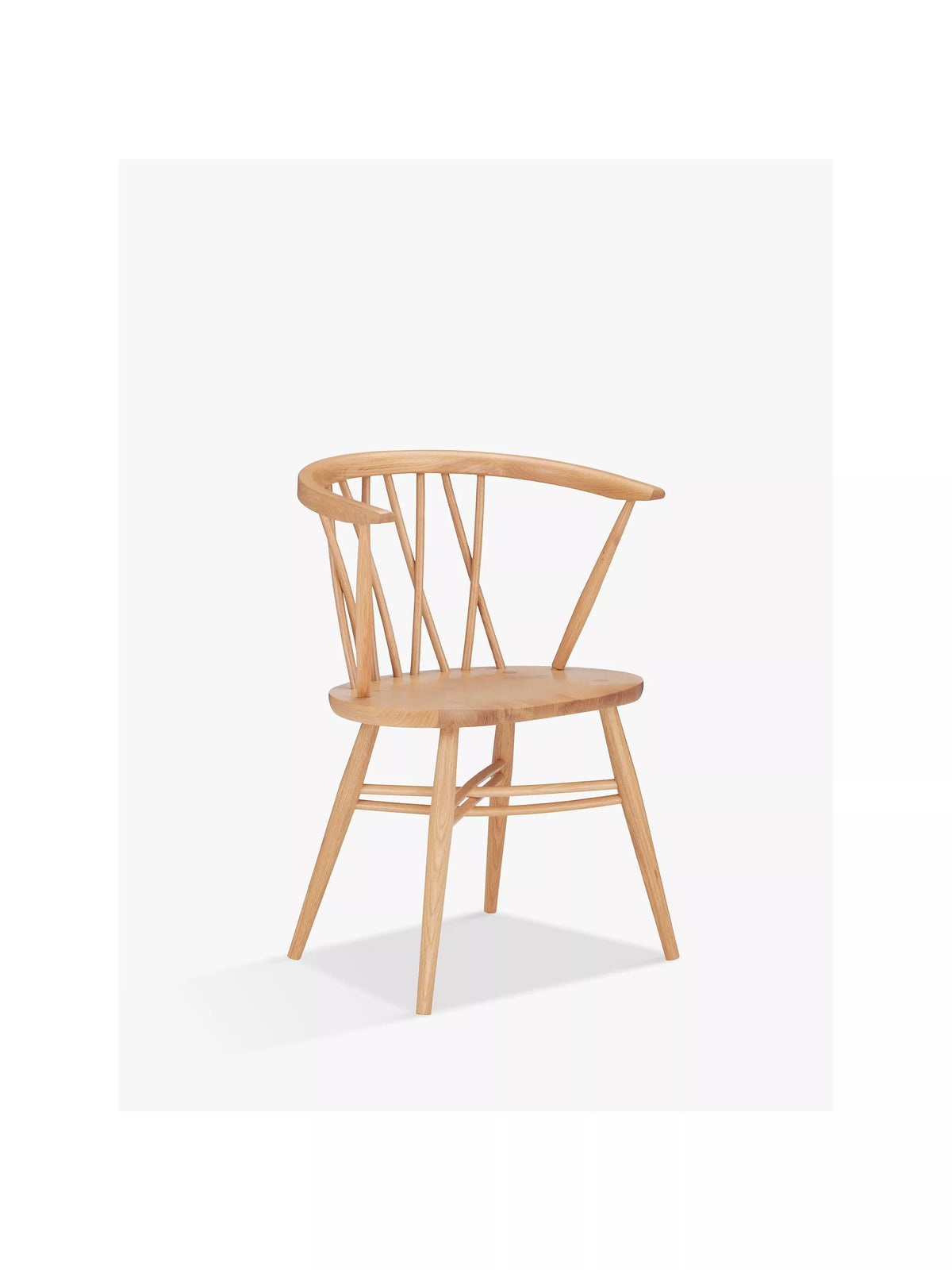 ercol for John Lewis Shalstone Dining Chair, Oak