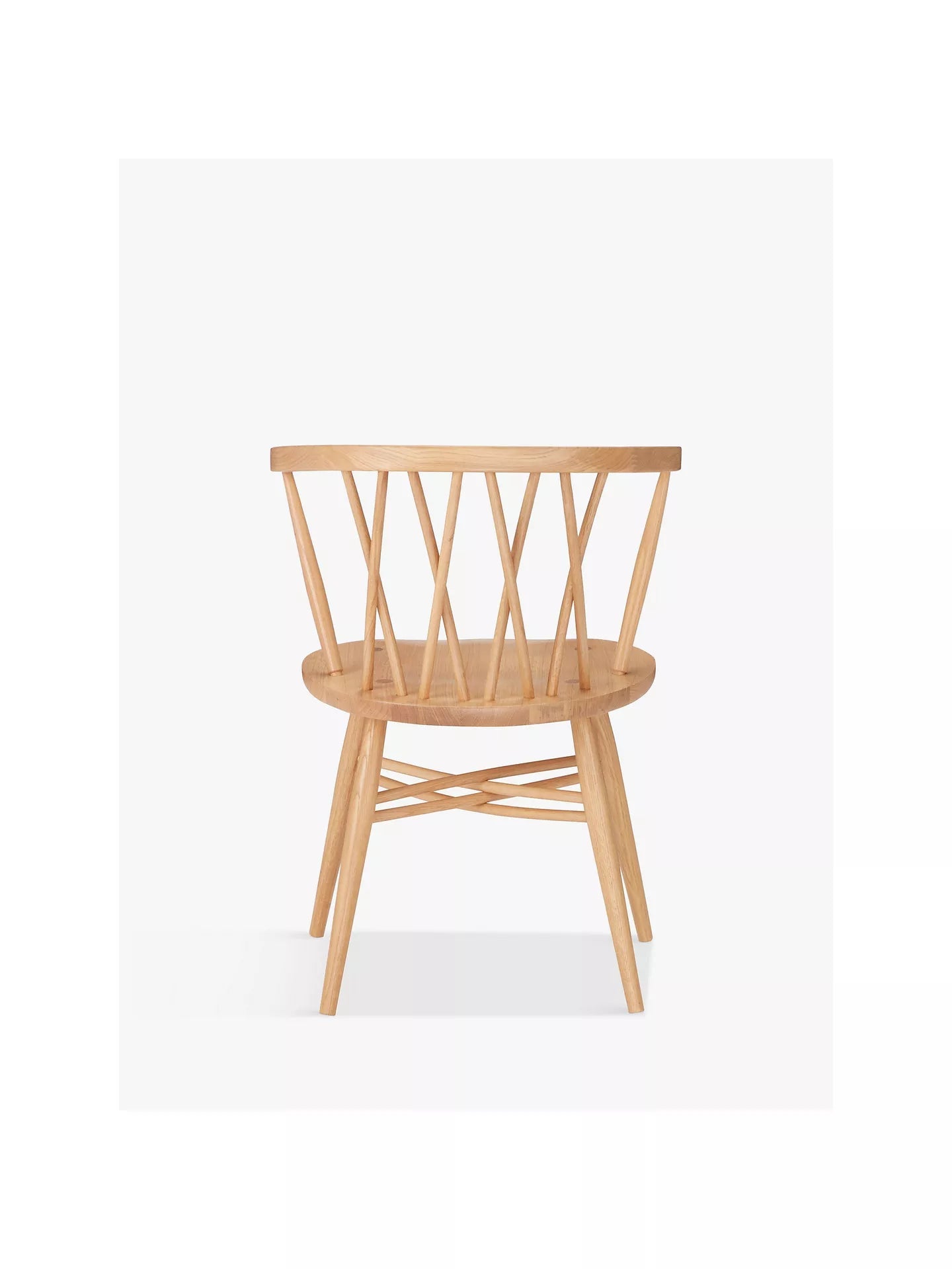 ercol for John Lewis Shalstone Dining Armchair, Oak