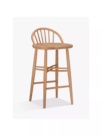 ercol for John Lewis Shalstone Bar Stool, Oak