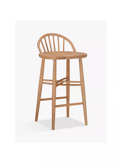 ercol for John Lewis Shalstone Bar Stool, Oak