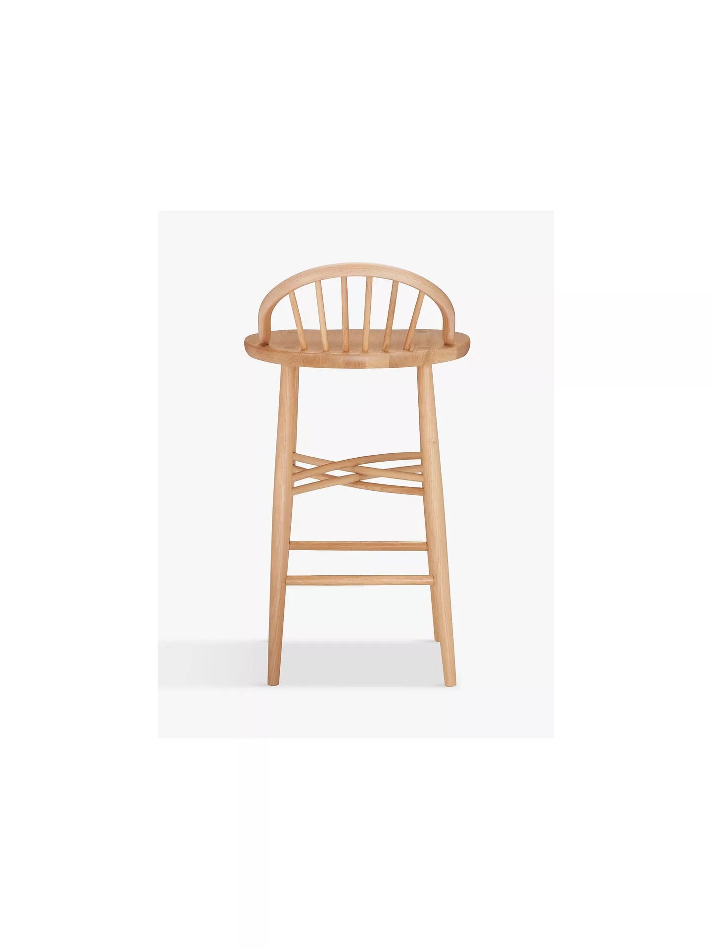 ercol for John Lewis Shalstone Bar Stool, Oak