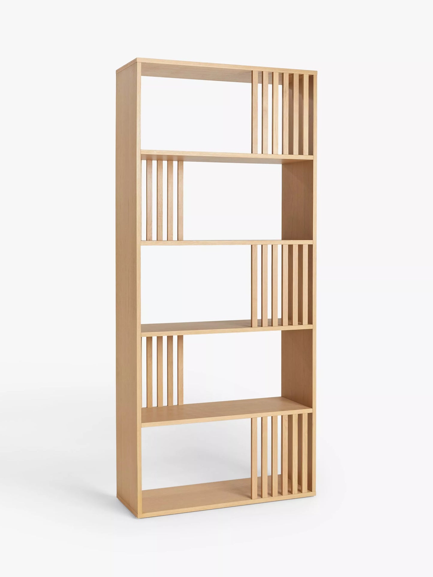John Lewis Line Bookcase, Natural