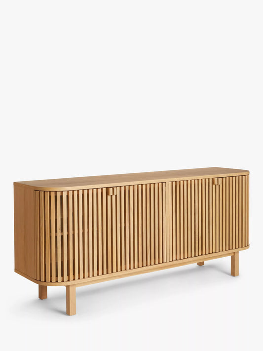SLATTED 4 Door Sideboard
