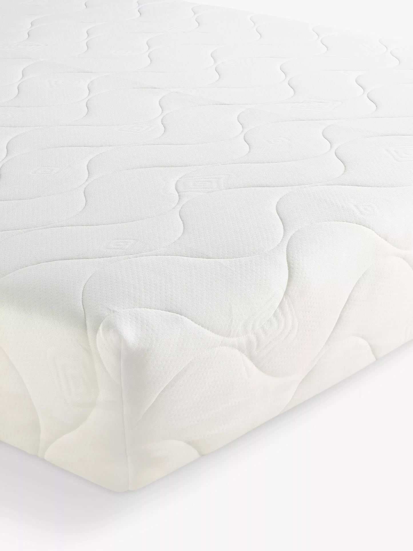 John Lewis Rolled Deep Memory Foam Mattress, Medium/Firm Tension, King Size