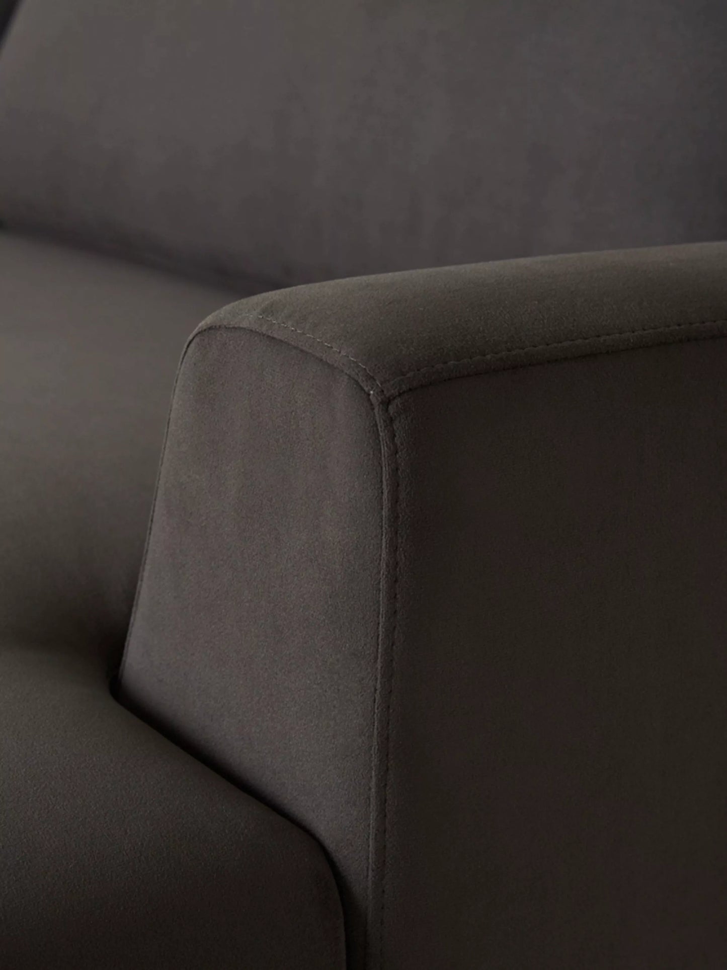 Swyft Model 05 Medium 2 Seater Sofa Charcoal Velvet