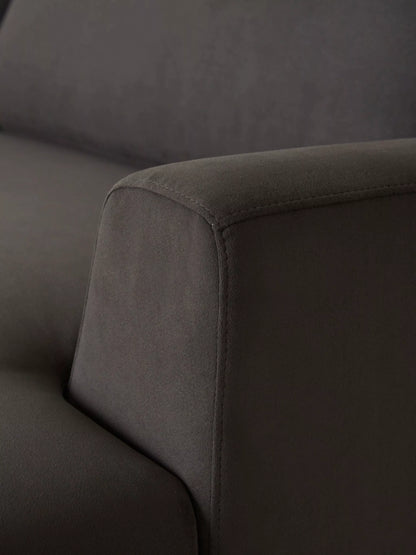 Swyft Model 05 Medium 2 Seater Sofa Charcoal Velvet