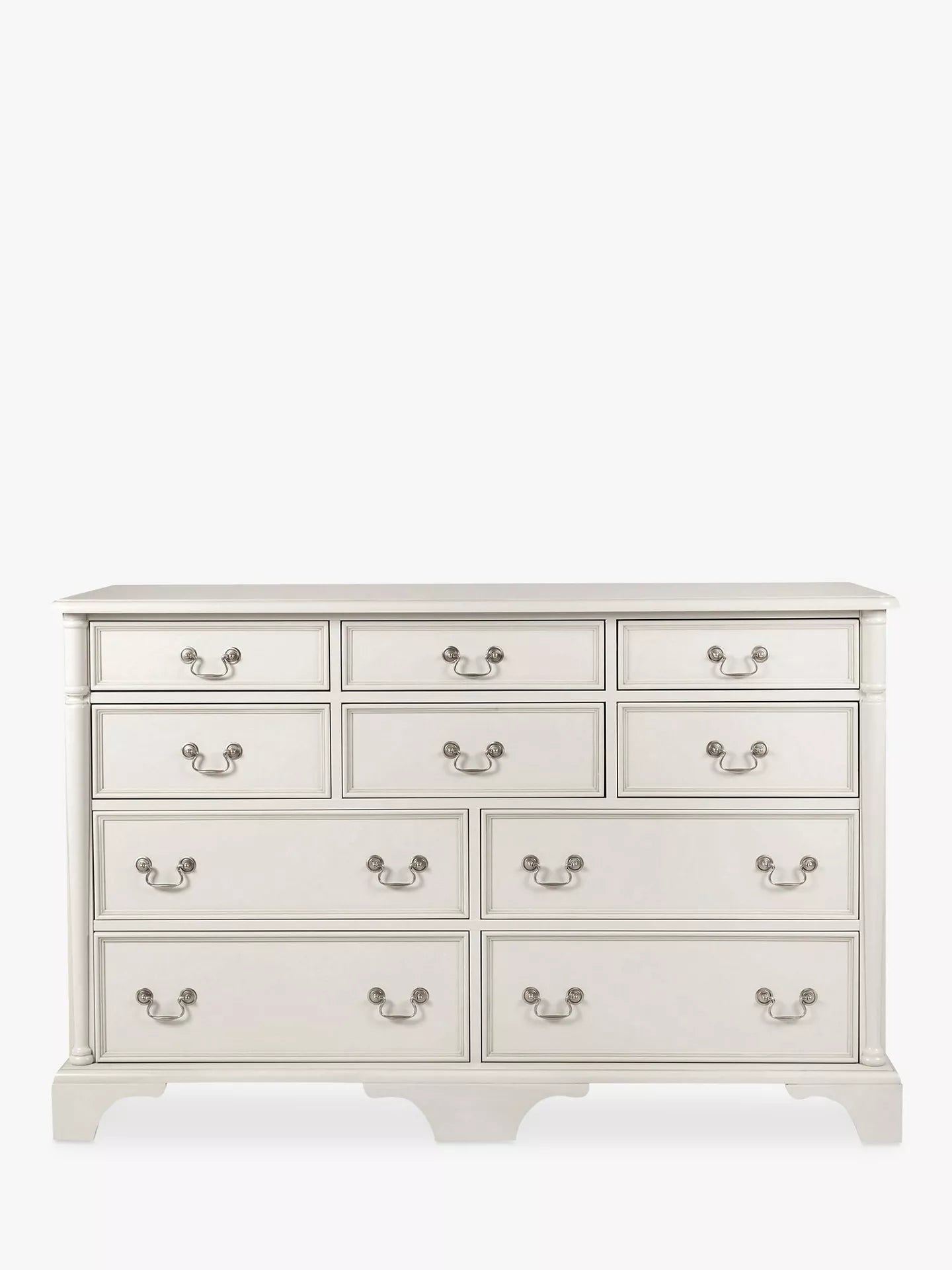 Laura Ashley Clifton 10 Drawer Chest, Grey