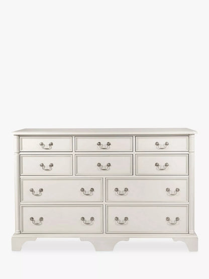 Laura Ashley Clifton 10 Drawer Chest, Grey