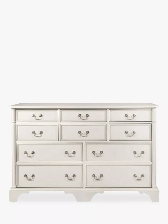 Laura Ashley Clifton 10 Drawer Chest, Grey