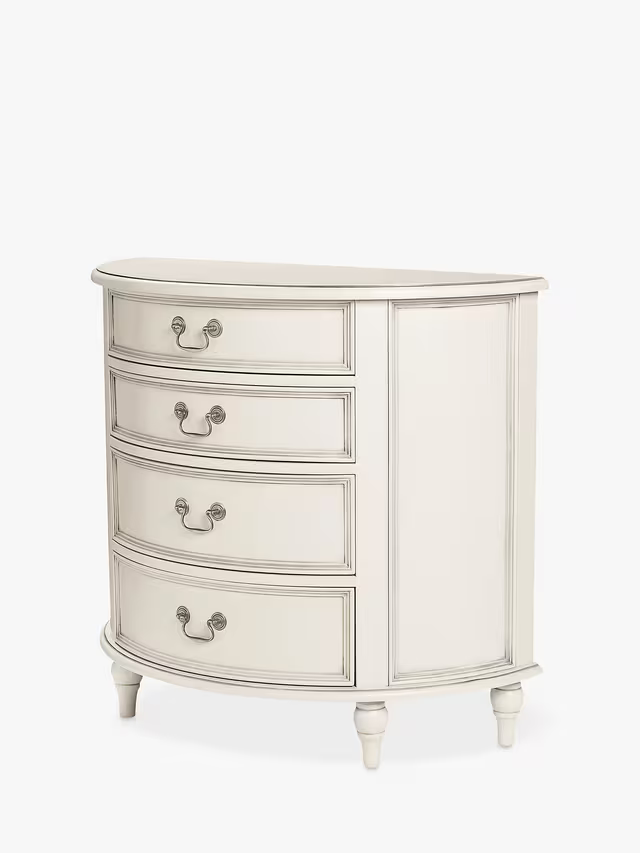 Laura Ashley Clifton 4 Drawer Chest, Grey