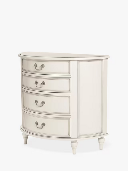 Laura Ashley Clifton 4 Drawer Chest, Grey
