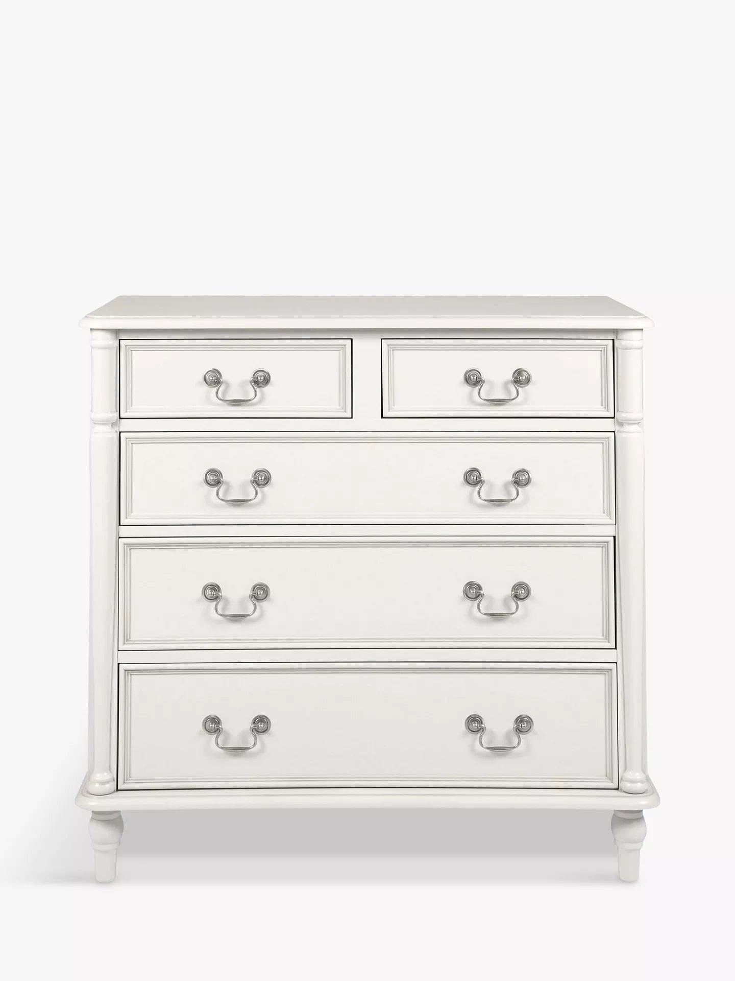 Laura Ashley Clifton 5 Drawer Chest, Grey