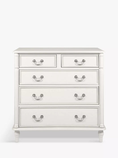 Laura Ashley Clifton 5 Drawer Chest, Grey