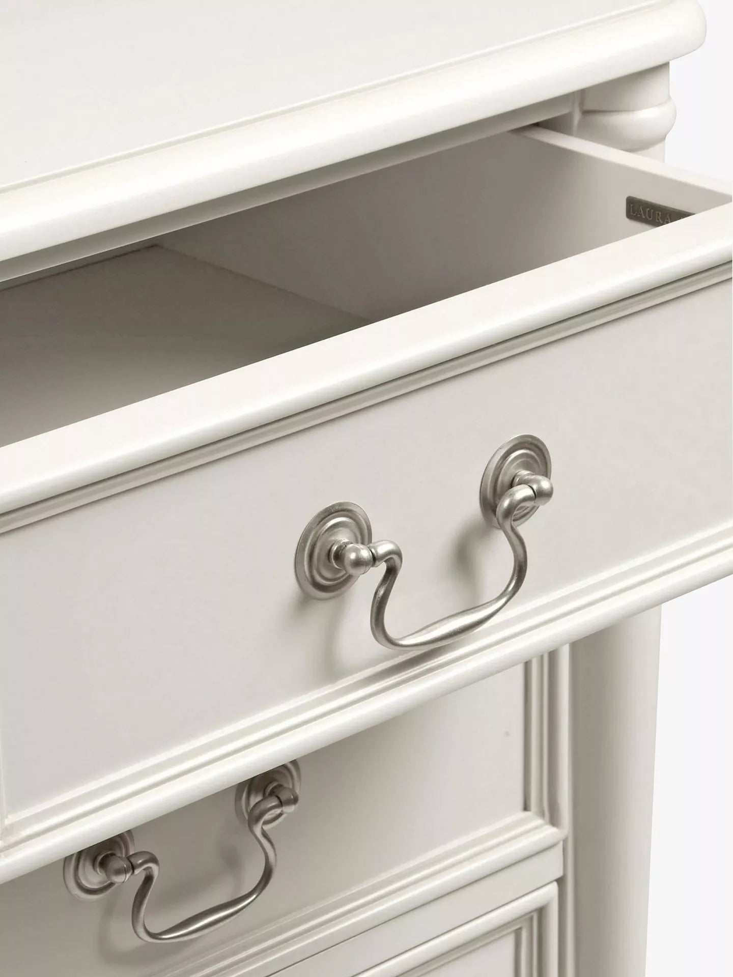 Laura Ashley Clifton 5 Drawer Chest, Grey