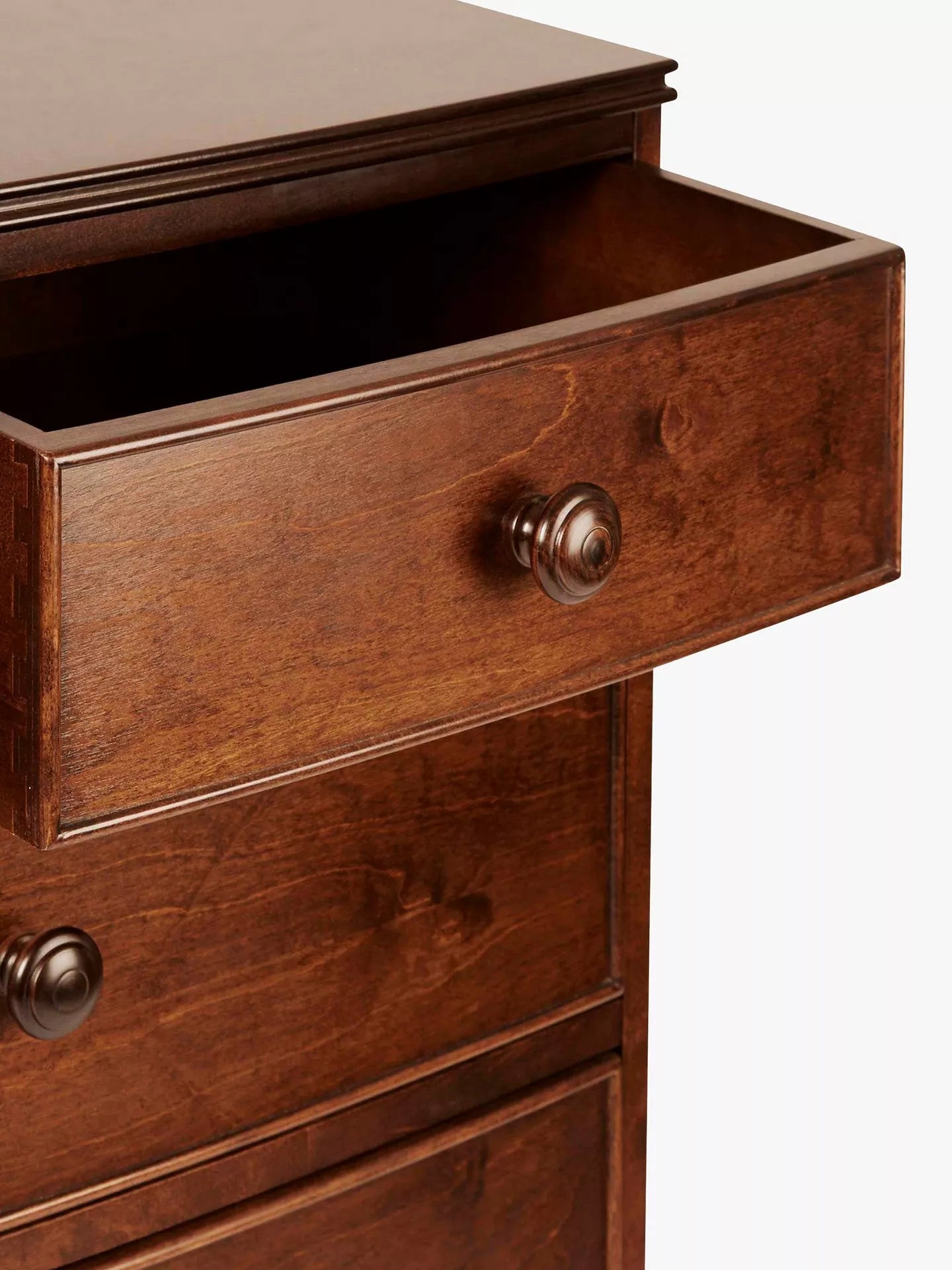 Laura Ashley Broughton 7 Drawer Chest, Dark Brown