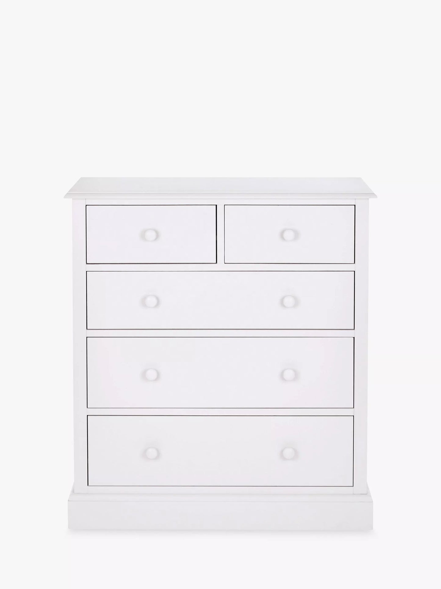 Laura Ashley Ashwell 5 Drawer Chest, White