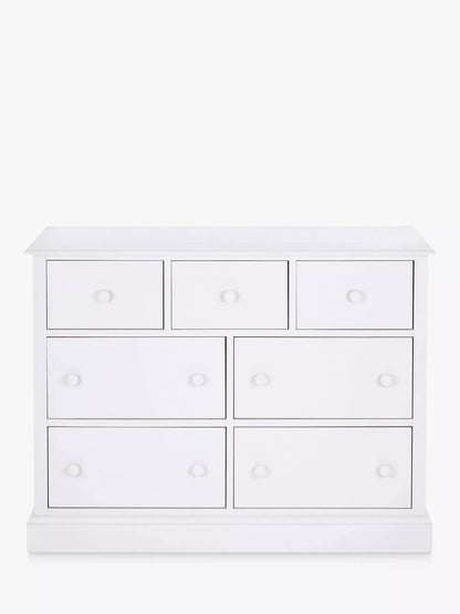 Laura Ashley Ashwell 7 Drawer Chest, White