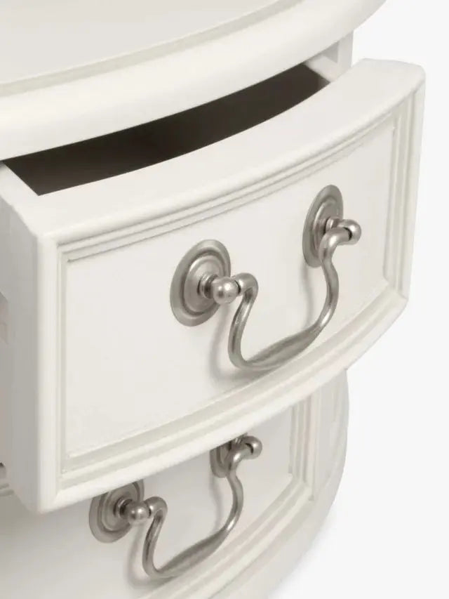 Laura Ashley Clifton Dressing Table and Stool Set, Grey 