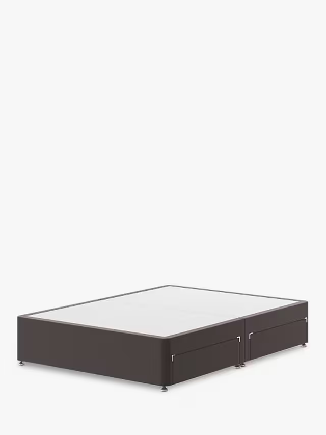 Silentnight 4 Drawer Divan Base, King Size, Ebony