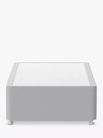 Silentnight 2 Drawer Divan Base, Single, Light Grey