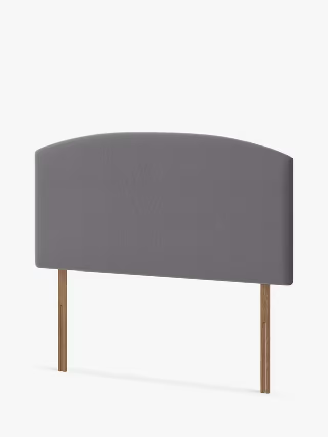 Silentnight Selene Strutted Headboard Double  Slate Grey