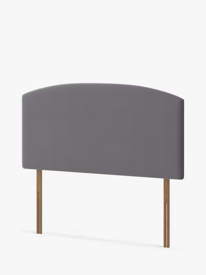 Silentnight Selene Strutted Headboard Double  Slate Grey