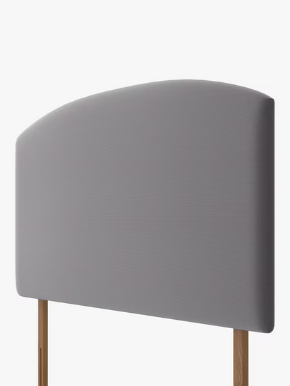 Silentnight Selene Strutted Headboard Double  Slate Grey