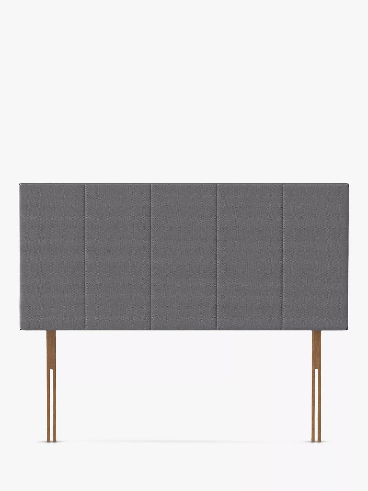 Silentnight Bresica Strutted Headboard, King Size, Slate Grey
