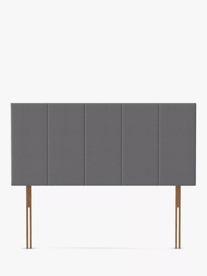Silentnight Bresica Strutted Headboard, King Size, Slate Grey