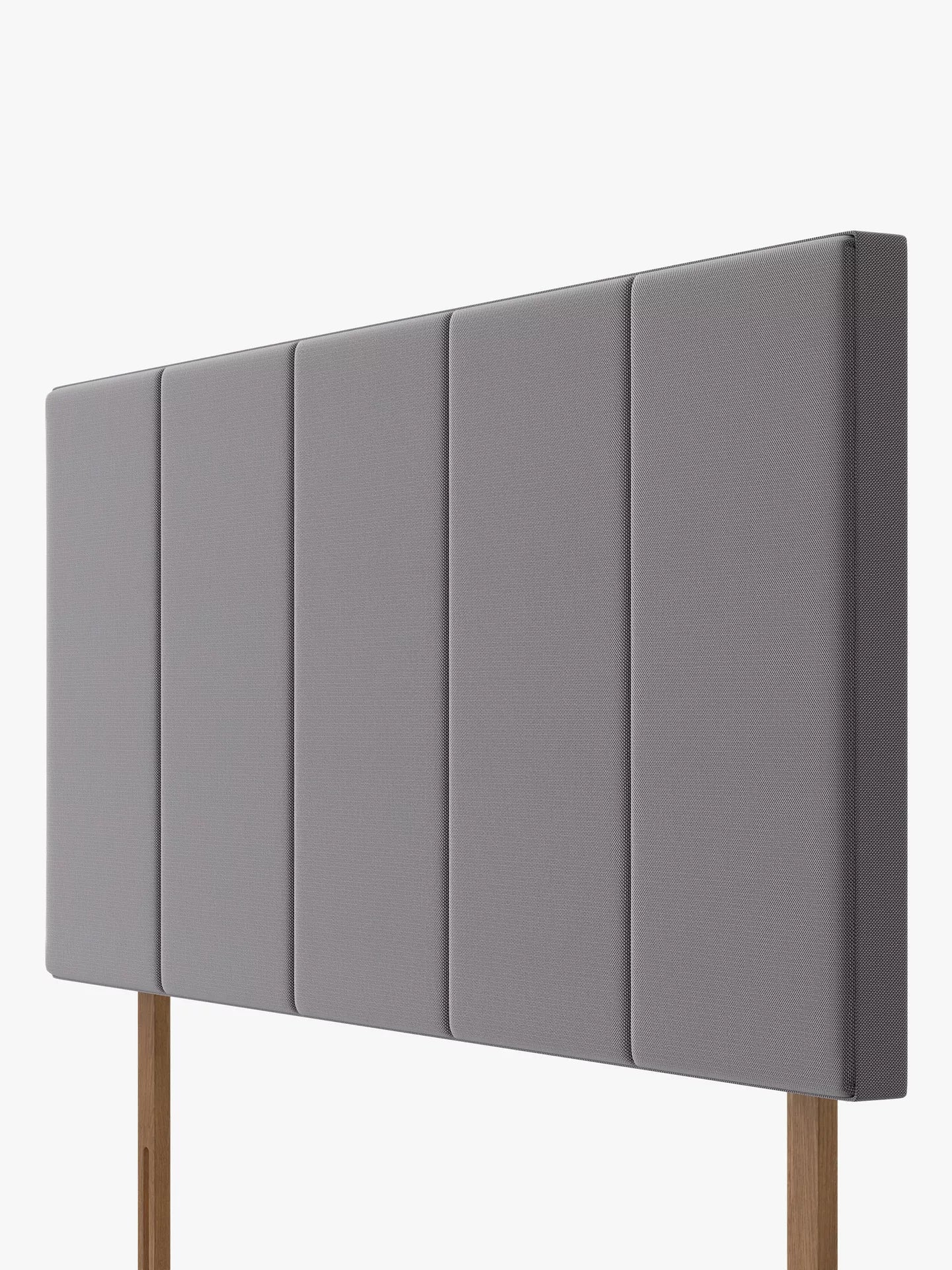 Silentnight Bresica Strutted Headboard, King Size, Slate Grey