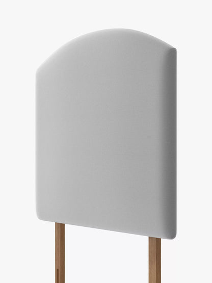 Silentnight Selene Strutted Headboard, Single, Light Grey