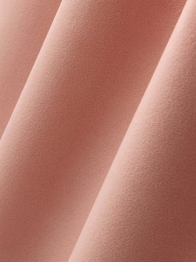 Silentnight 2 Drawer Continental Half Ottoman Divan Storage Bed, Dusky Pink