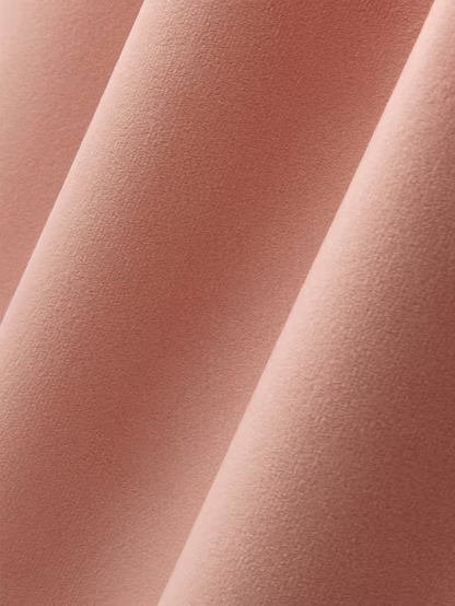 Silentnight 2 Drawer Continental Half Ottoman Divan Storage Bed, Dusky Pink