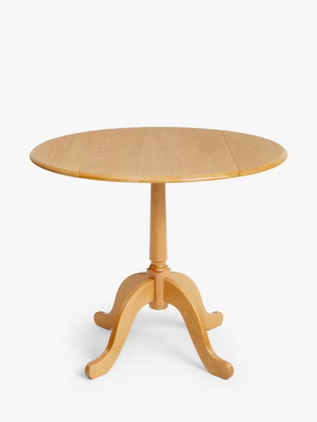 John Lewis Clayton 2-4 Seater Drop Leaf Dining Table, FSC-Certified (Beech Wood)