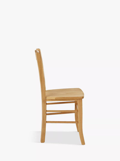 John Lewis Clayton Beech Wood Dining Chairs, Set of 2, Natural