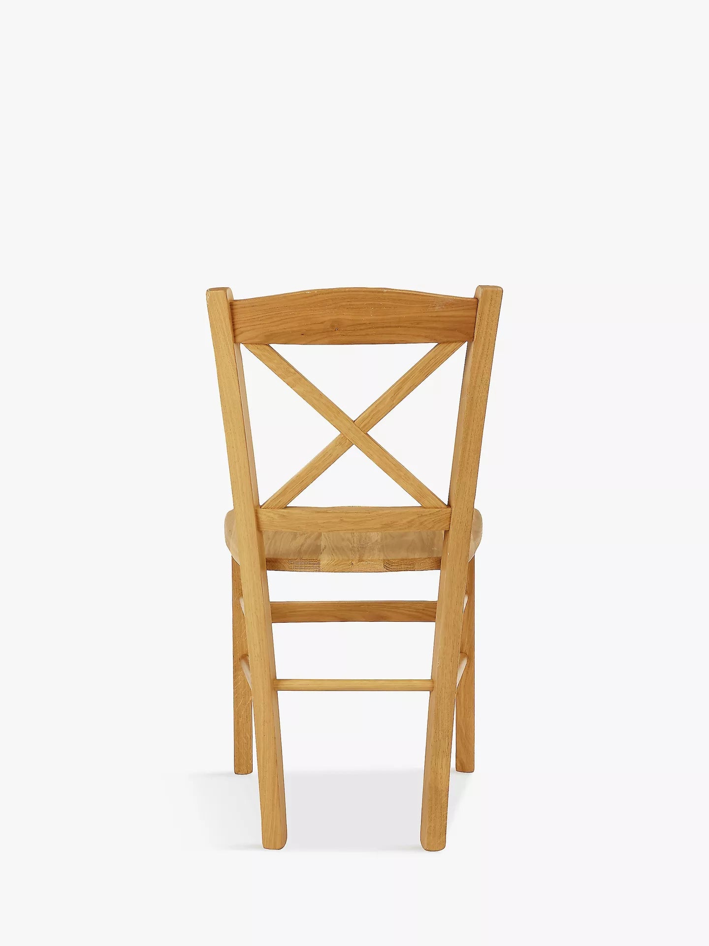 John Lewis Clayton Beech Wood Dining Chairs, Set of 2, Natural