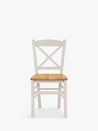 John Lewis ANYDAY Clayton Beech Wood Dining Chairs Single