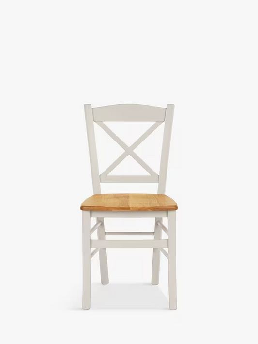 John Lewis ANYDAY Clayton Beech Wood Dining Chairs Single