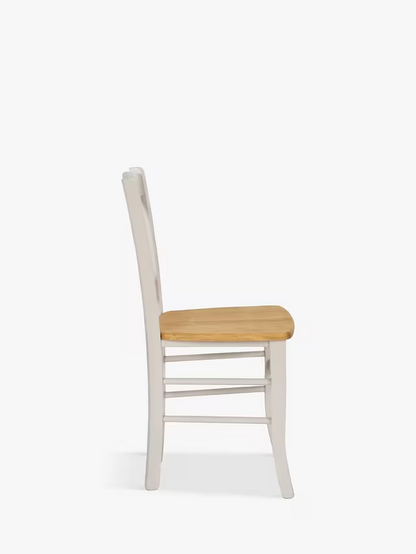 John Lewis ANYDAY Clayton Beech Wood Dining Chairs Single