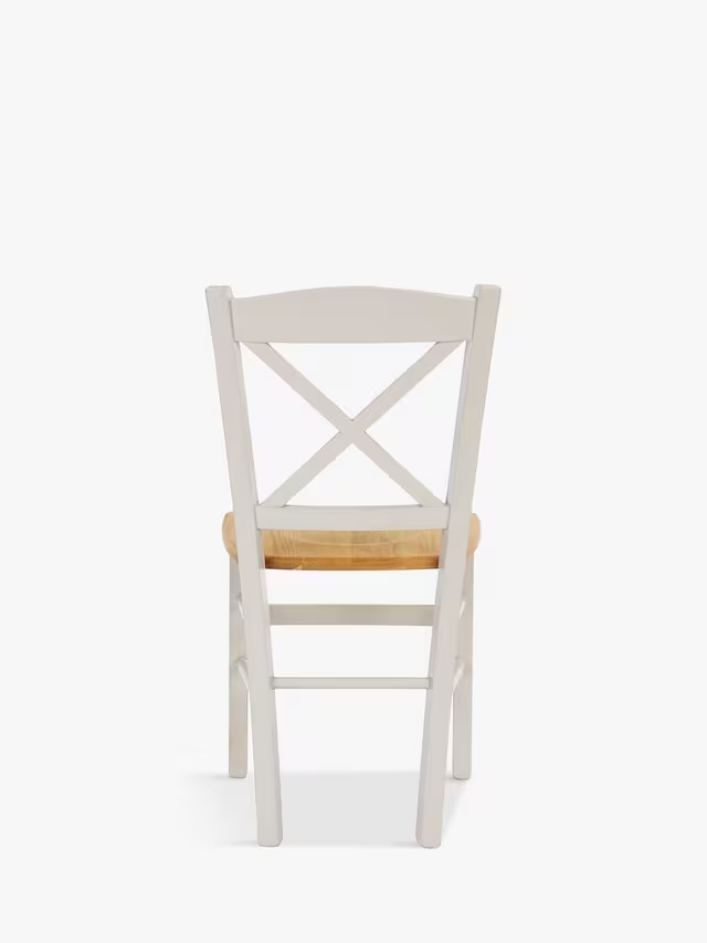 John Lewis ANYDAY Clayton Beech Wood Dining Chairs Single