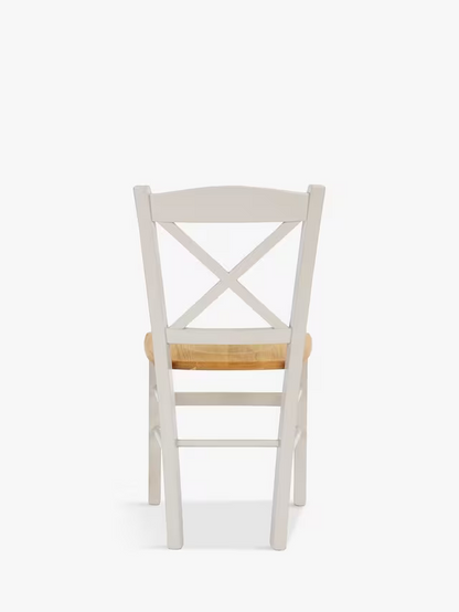John Lewis ANYDAY Clayton Beech Wood Dining Chairs Single