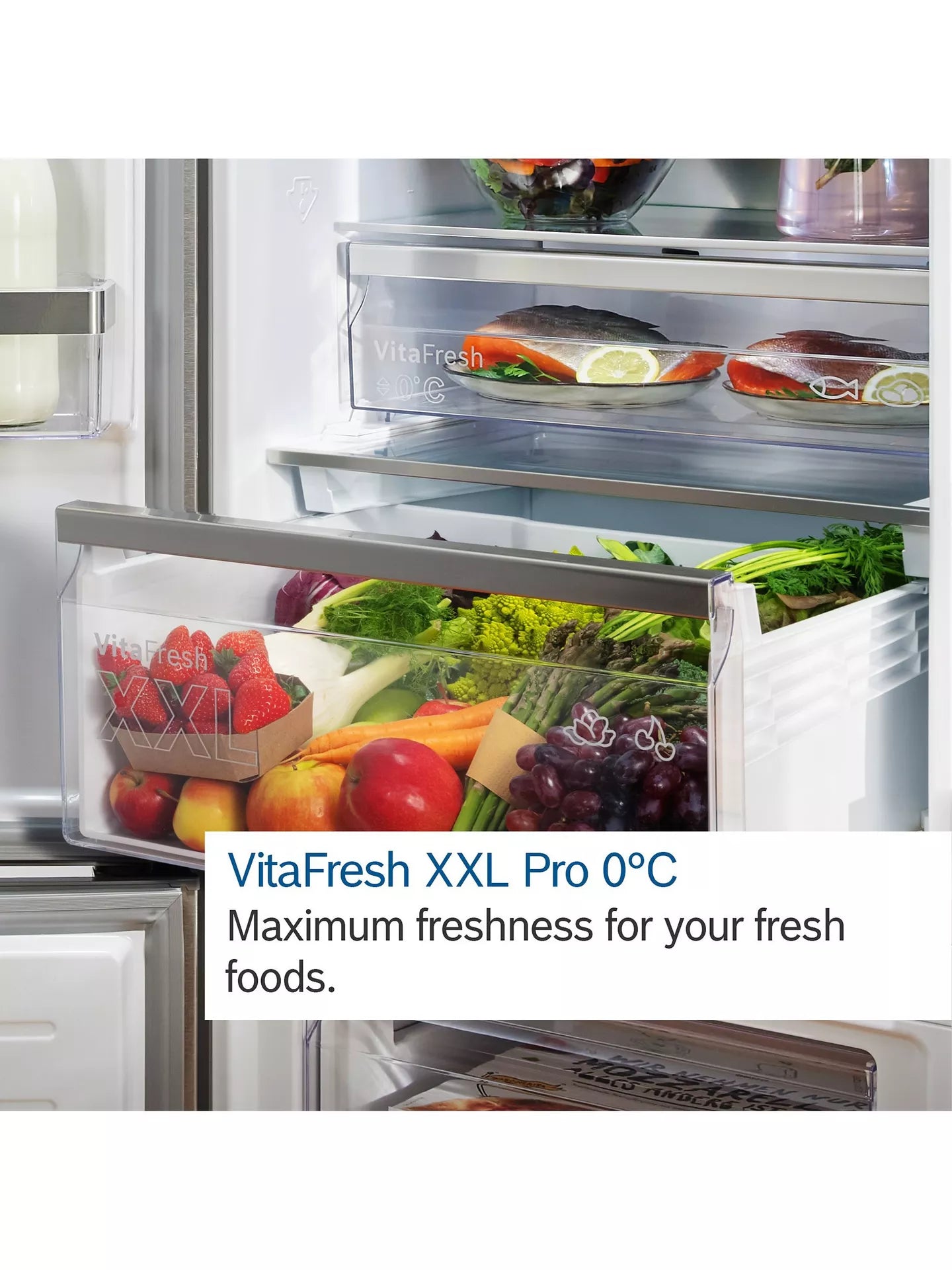 Bosch Series 4 KIN86VFE0G Integrated 60/40 Fridge Freezer